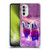 Random Galaxy Space Llama Kitty & Cat Soft Gel Case for Motorola Moto G52