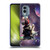 Random Galaxy Space Llama Unicorn Space Ride Soft Gel Case for Nokia X30