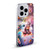 Random Galaxy Space Pizza Ride Outer Space Lazer Cat Soft Gel Case for Apple iPhone 12 / iPhone 12 Pro & MagSafe