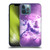 Random Galaxy Space Unicorn Ride Purple Galaxy Cat Soft Gel Case for Apple iPhone 13 Pro Max