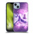 Random Galaxy Space Unicorn Ride Purple Galaxy Cat Soft Gel Case for Apple iPhone 14 Plus