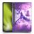 Random Galaxy Space Unicorn Ride Purple Galaxy Cat Soft Gel Case for Samsung Galaxy Tab S8 Plus