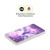 Random Galaxy Space Unicorn Ride Purple Galaxy Cat Soft Gel Case for OPPO Find X2 Pro 5G