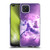 Random Galaxy Space Unicorn Ride Purple Galaxy Cat Soft Gel Case for OPPO Reno4 Z 5G