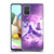 Random Galaxy Space Unicorn Ride Purple Galaxy Cat Soft Gel Case for Samsung Galaxy A71 (2019)