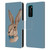 Barruf Animals Hare Leather Book Wallet Case Cover For Huawei P40 5G