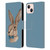 Barruf Animals Hare Leather Book Wallet Case Cover For Apple iPhone 13