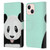 Barruf Animals The Cute Panda Leather Book Wallet Case Cover For Apple iPhone 13 Mini