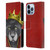 Barruf Animals The King Panther Leather Book Wallet Case Cover For Apple iPhone 13 Pro Max