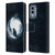 Barruf Animals Crow and Its Moon Leather Book Wallet Case Cover For Nokia X30