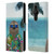 Barruf Animals Sloth In Summer Leather Book Wallet Case Cover For Sony Xperia Pro-I