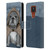 Barruf Dogs English Bulldog Leather Book Wallet Case Cover For Motorola Moto E7 Plus