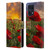 Celebrate Life Gallery Florals Red Flower Field Leather Book Wallet Case Cover For OPPO Find X5 Pro