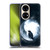 Barruf Animals Crow and Its Moon Soft Gel Case for Huawei P50
