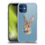 Barruf Animals Hare Soft Gel Case for Apple iPhone 12 Mini