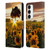 Celebrate Life Gallery Florals Fields Of Gold Leather Book Wallet Case Cover For Samsung Galaxy S23 5G