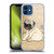 Barruf Dogs Pug Toy Soft Gel Case for Apple iPhone 12 / iPhone 12 Pro