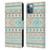 Rachel Caldwell Patterns Friendship Leather Book Wallet Case Cover For Apple iPhone 12 / iPhone 12 Pro