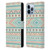 Rachel Caldwell Patterns Friendship Leather Book Wallet Case Cover For Apple iPhone 13 Pro Max
