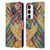 Rachel Caldwell Patterns Superst Leather Book Wallet Case Cover For Samsung Galaxy S23 5G