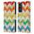 Rachel Caldwell Patterns Zigzag Quilt Leather Book Wallet Case Cover For Samsung Galaxy S23+ 5G