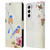 Mai Autumn Birds Blossoms Leather Book Wallet Case Cover For Samsung Galaxy S22 5G