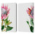Mai Autumn Floral Blooms Protea Leather Book Wallet Case Cover For Amazon Kindle Paperwhite 1 / 2 / 3