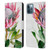 Mai Autumn Floral Blooms Protea Leather Book Wallet Case Cover For Apple iPhone 12 / iPhone 12 Pro
