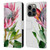 Mai Autumn Floral Blooms Protea Leather Book Wallet Case Cover For Apple iPhone 14 Pro