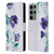 Mai Autumn Floral Blooms Moon Drops Leather Book Wallet Case Cover For Samsung Galaxy S23 Ultra 5G