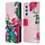 Mai Autumn Floral Garden Rose Leather Book Wallet Case Cover For Motorola Edge X30