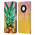 Mai Autumn Paintings Ombre Pineapple Leather Book Wallet Case Cover For Huawei Mate 40 Pro 5G