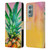 Mai Autumn Paintings Ombre Pineapple Leather Book Wallet Case Cover For OnePlus 9