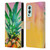 Mai Autumn Paintings Ombre Pineapple Leather Book Wallet Case Cover For OnePlus Nord 2 5G