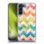 Rachel Caldwell Patterns Zigzag Quilt Soft Gel Case for Samsung Galaxy S22+ 5G