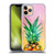 Mai Autumn Paintings Ombre Pineapple Soft Gel Case for Apple iPhone 11 Pro