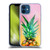 Mai Autumn Paintings Ombre Pineapple Soft Gel Case for Apple iPhone 12 / iPhone 12 Pro