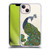 Valentina Birds Peacock Tail Soft Gel Case for Apple iPhone 13