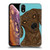 Valentina Dogs Dachshund Soft Gel Case for Apple iPhone XR