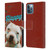 Duirwaigh Animals Pitbull Dog Leather Book Wallet Case Cover For Apple iPhone 12 / iPhone 12 Pro