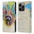 Duirwaigh Boho Animals Raccoon Leather Book Wallet Case Cover For Apple iPhone 14 Pro