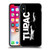 Tupac Shakur Key Art Black And White Soft Gel Case for Apple iPhone X / iPhone XS