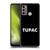 Tupac Shakur Logos Sans Serif Soft Gel Case for Motorola Moto G60 / Moto G40 Fusion