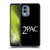 Tupac Shakur Logos Serif Soft Gel Case for Nokia X30