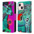 Mad Dog Art Gallery Animals Cosmic Cow Leather Book Wallet Case Cover For Apple iPhone 13 Mini