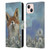 Ash Evans Animals Dandelion Fox Leather Book Wallet Case Cover For Apple iPhone 13