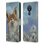 Ash Evans Animals Dandelion Fox Leather Book Wallet Case Cover For Nokia C21