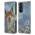 Ash Evans Animals Dandelion Fox Leather Book Wallet Case Cover For Motorola Edge 30