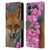 Ash Evans Animals Fox Peonies Leather Book Wallet Case Cover For OnePlus Nord N20 5G