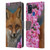 Ash Evans Animals Fox Peonies Leather Book Wallet Case Cover For Samsung Galaxy A21s (2020)